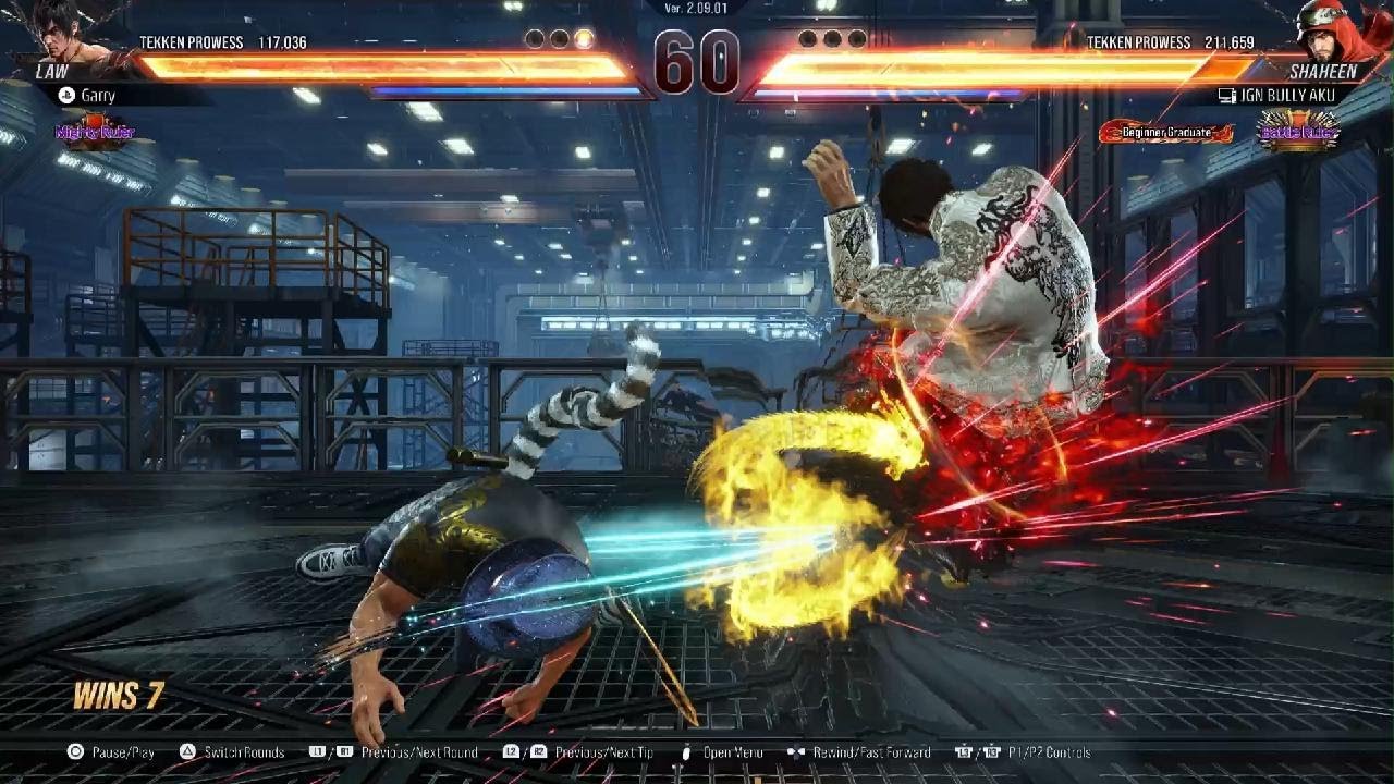 TEKKEN8 blocking level