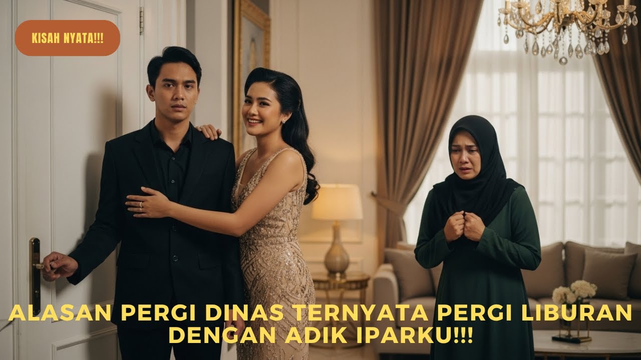 “Alasan Pergi Dinas, Ternyata Liburan dengan Adik Iparku – Kisah Nyata Penuh Air Mata 😭”