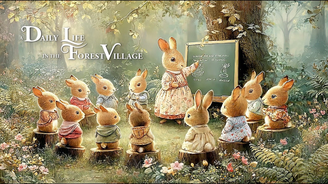 [Celtic Music] DAILY LIFE IN THE FOREST VILLAGE &ndash; Peaceful Village Life & Gentle Storybook Waltz