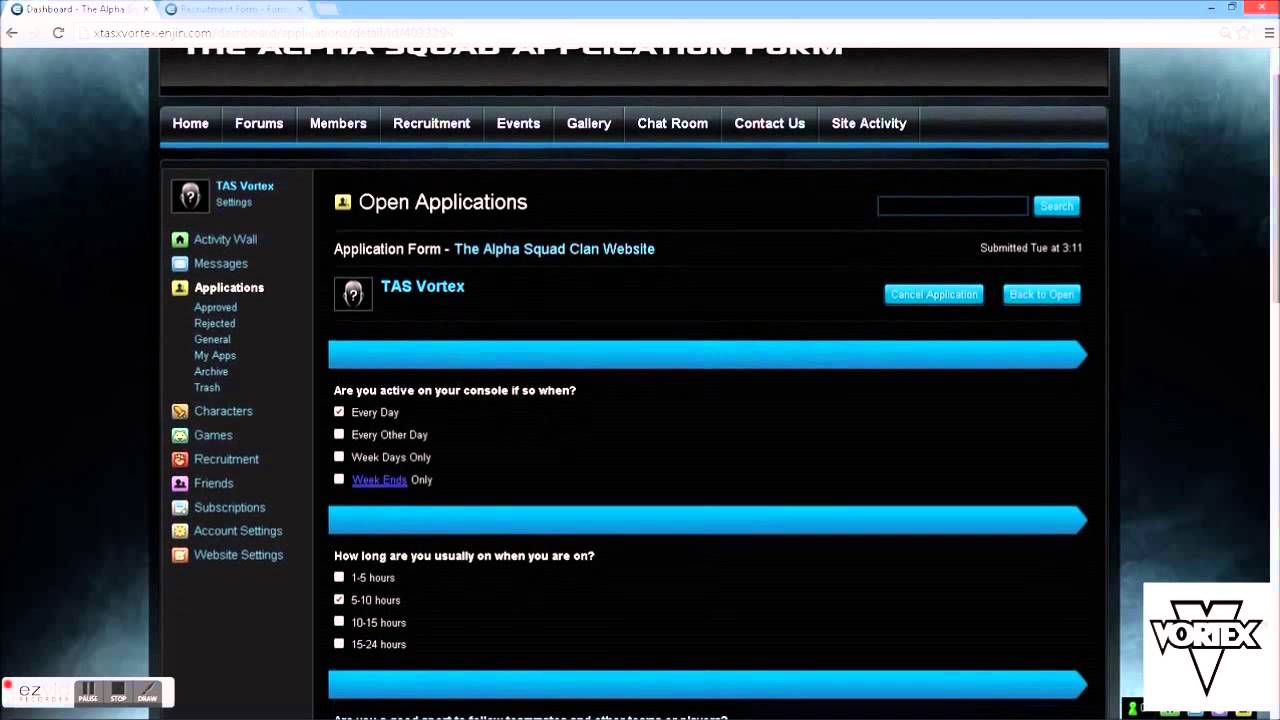 Clan Application Tutorial