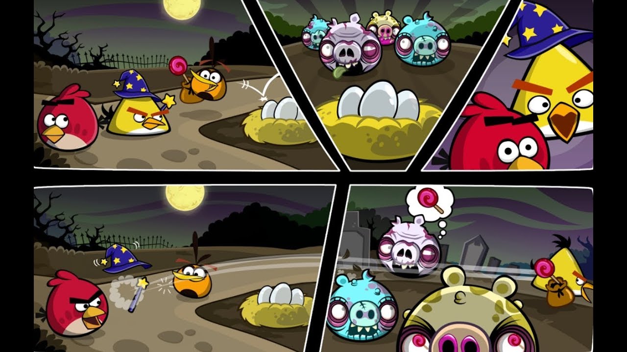 Angry Birds Friends Halloween Tournament All Levels - Highscore - Walkthrough 3-Star 2013 HD