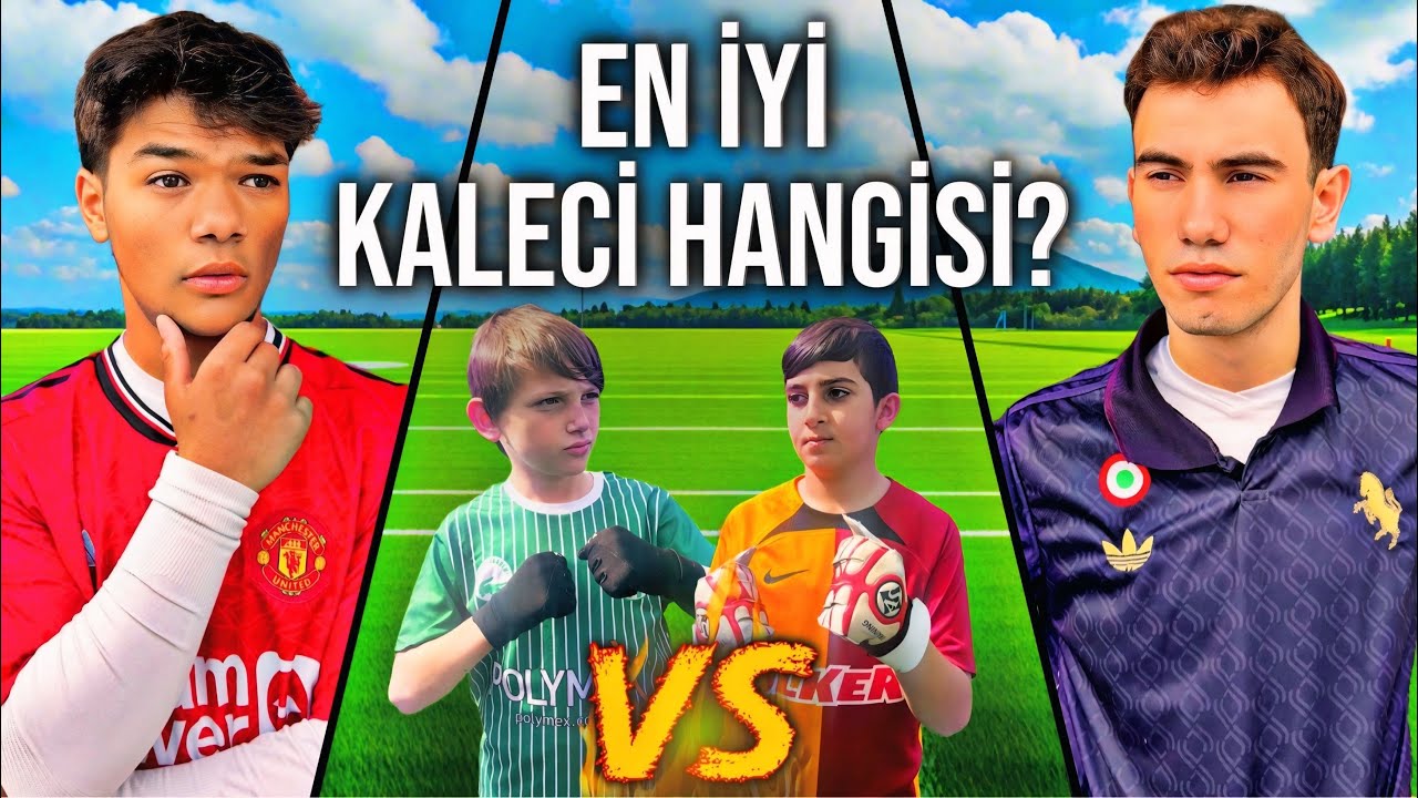 EN İYİ ÇOCUK KALECİ KİM? - kaleciler arası turnuva W/ @Burak Bulut
