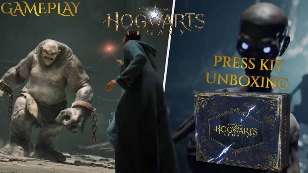 Uncovering the Magical Legacy: Hogwarts Pres Kit Unboxing and Gameplay!
