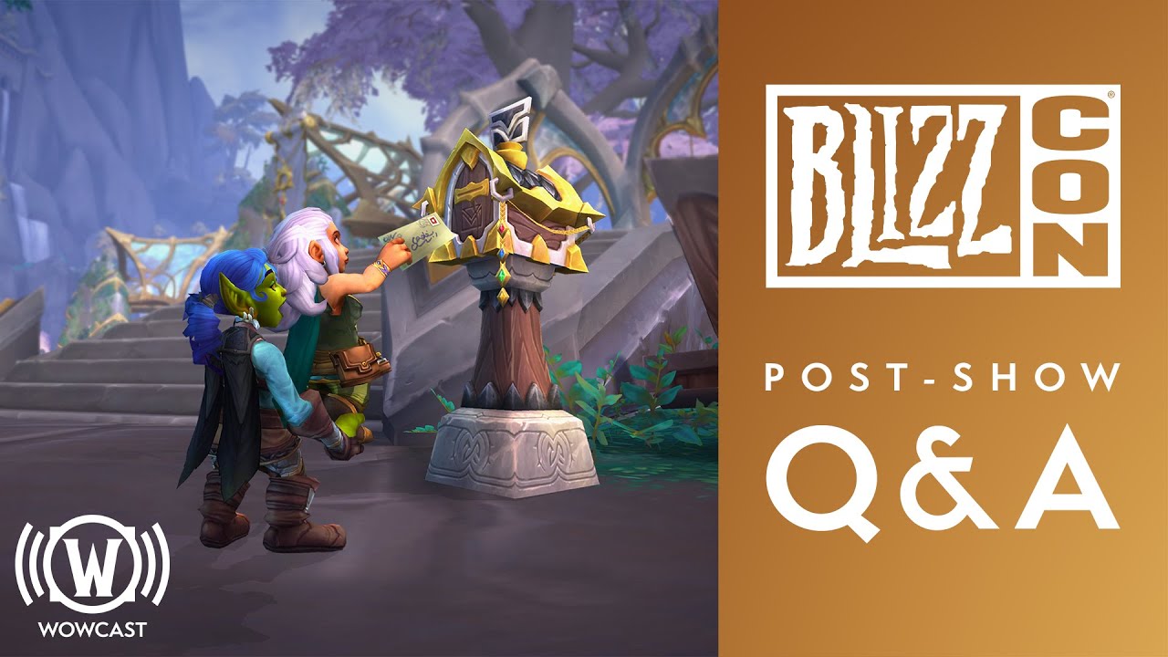 World of Warcraft BlizzCon Q&A | The War Within & WoW Classic | WoWCast