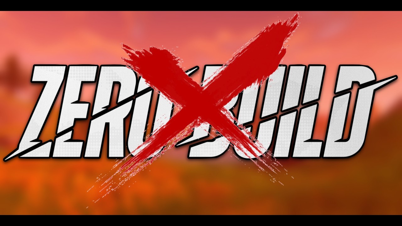 Why I NEVER Play Fortnite Zero Build...