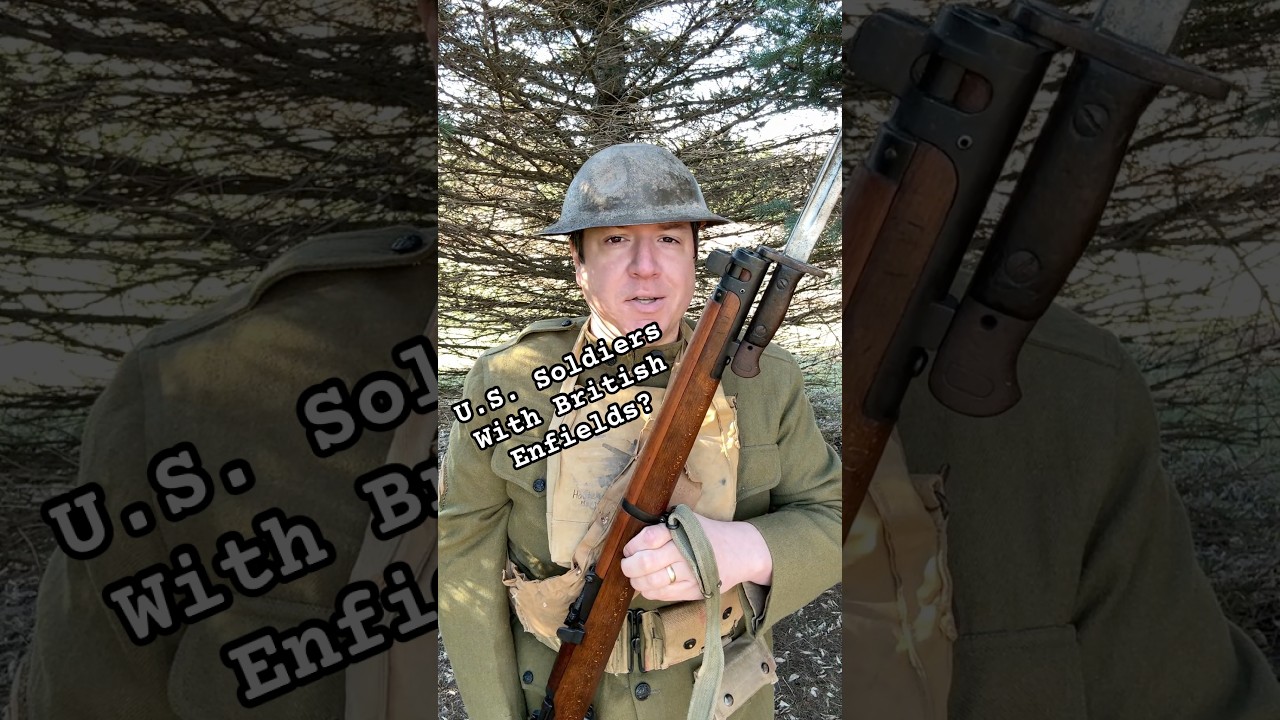That Time U.S. Soldiers Used British Enfields in WW1. #history #ww1 #british #newyork #funfacts