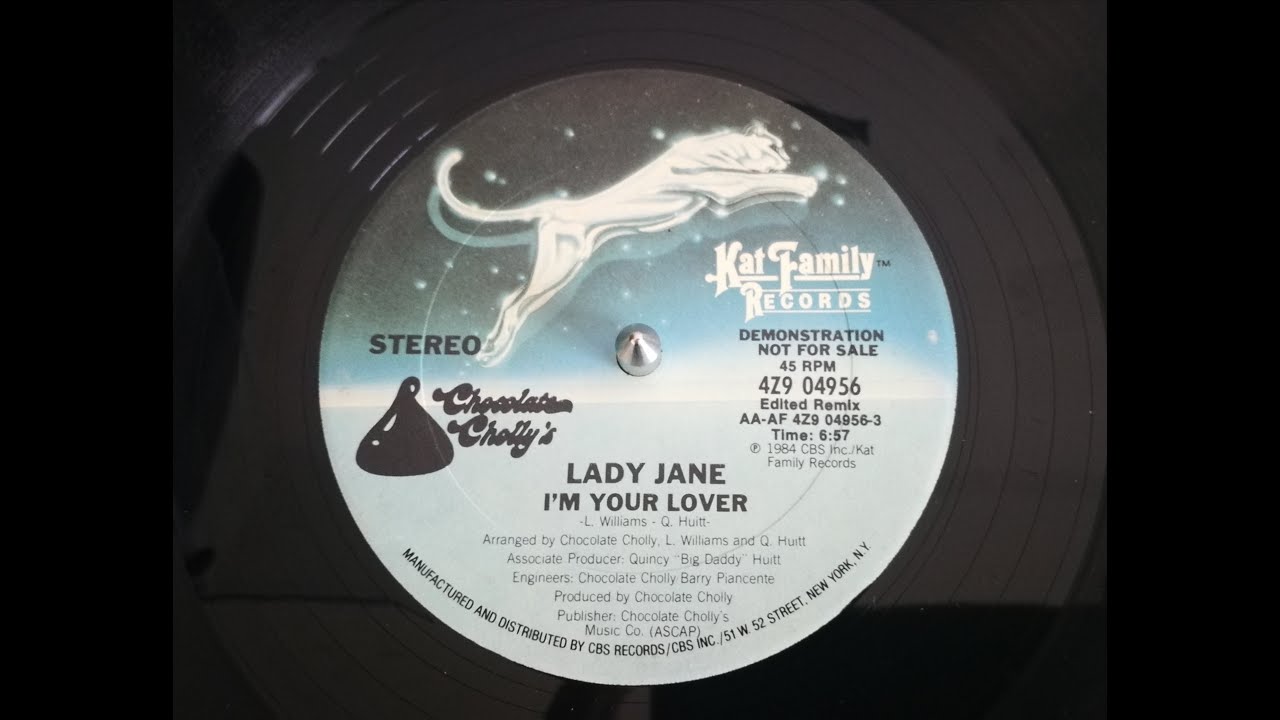Lady Jane - I'm Your Lover (Edited Remix 1984) [Boogie-Funk] HQ