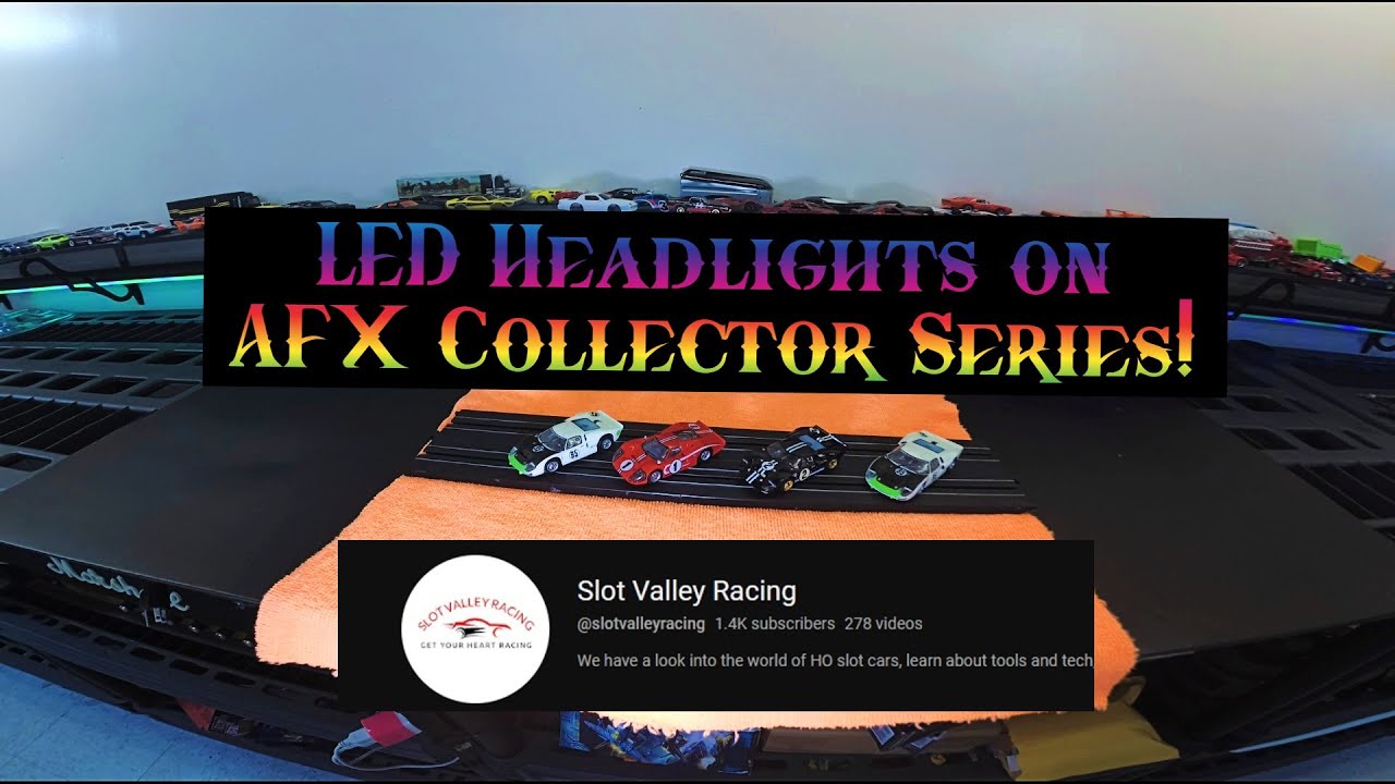 Installing LED Headlights on AFX Collector Series Chassis Mega G+