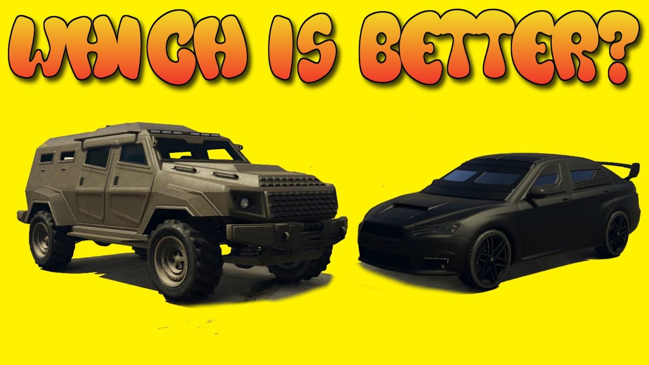 Руководства GTA Online — Insurgent против Kuruma