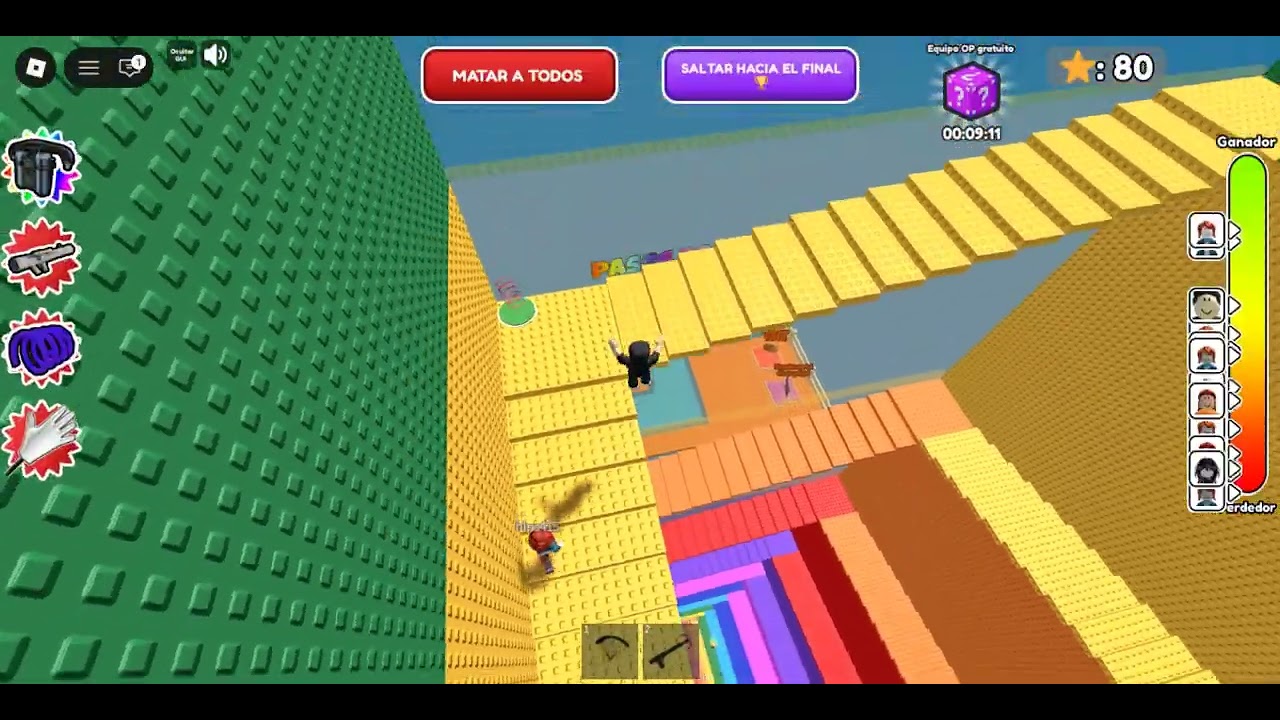 ¡Subiendo escalera infinita!