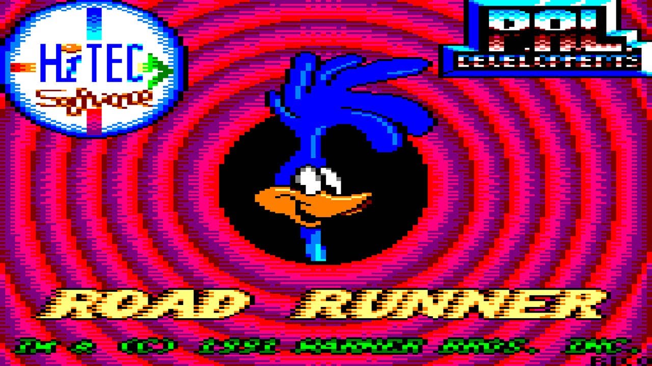 [Amstrad CPC] Road Runner And Wile E. Coyote - Longplay