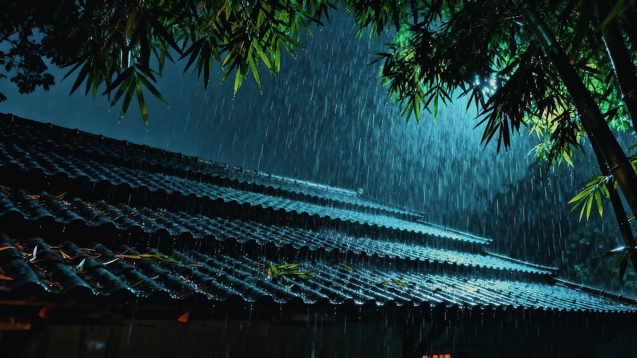  “Calming Rain on Tiles – Deep Sleep, Rest & Study Ambience”