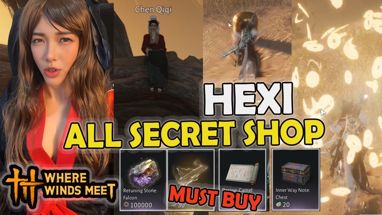 Hexi: All Hidden Shops You MUST Visit Buy OP Buff Items