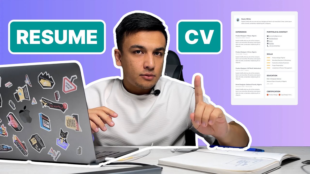 CV nima ?  CV ni qanday yaratsa bo'ladi ? Rezumye haqida batafsil . Rezume yaratish
