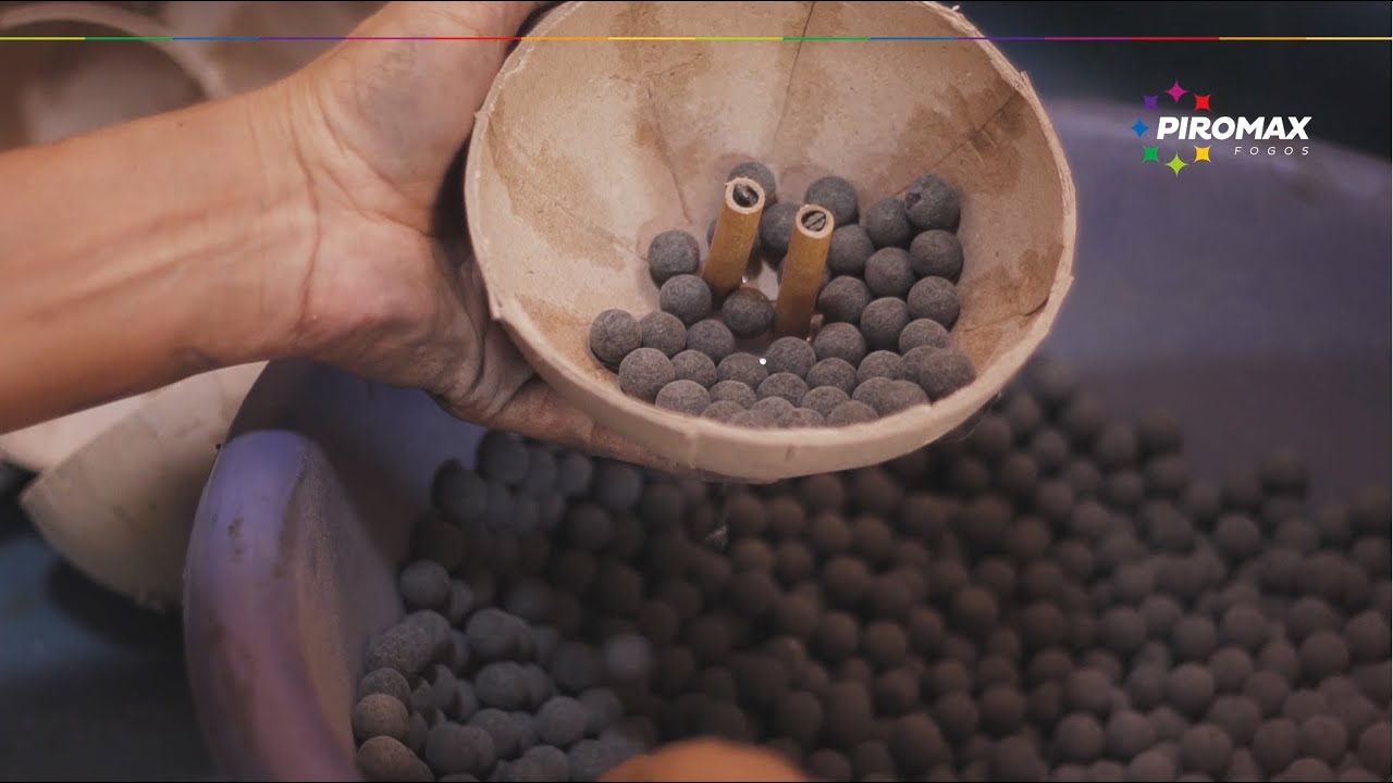Bastidores Piromax - Montagem dos fogos de artifício