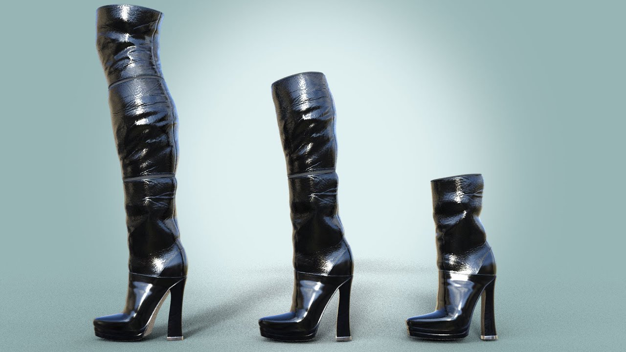 Boots transformer Casadei platform high heels patent leather