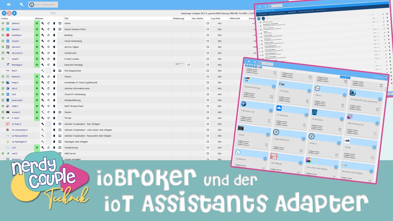 ioBroker IoT Assistants Adapter und Amazon Echo Alexa für einfaches Steuern des Smart Homes benutzen