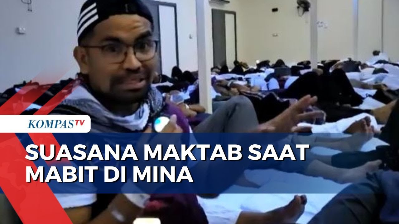 Begini Suasana Maktab saat Mabit di Mina