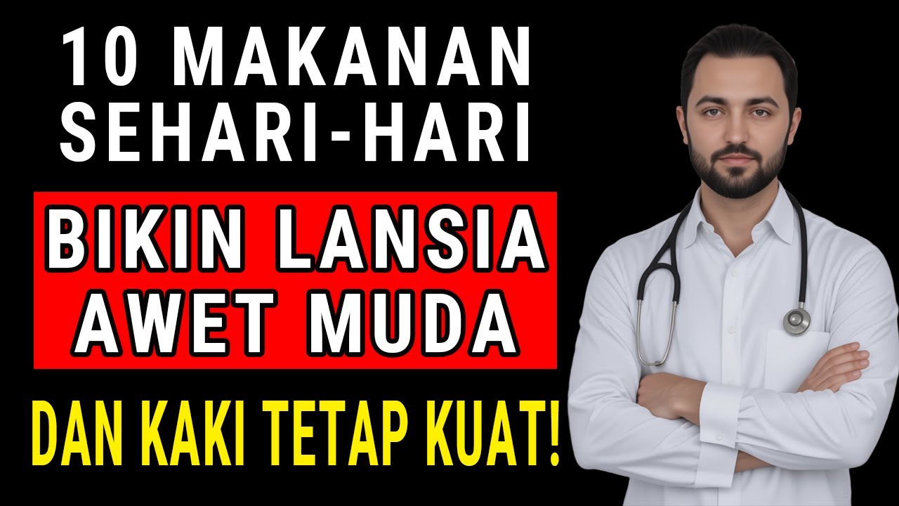10 Makanan Ini Bikin Lansia Awet Muda dan Kaki Tetap Kuat – Nomor 5 Sering Diabaikan!