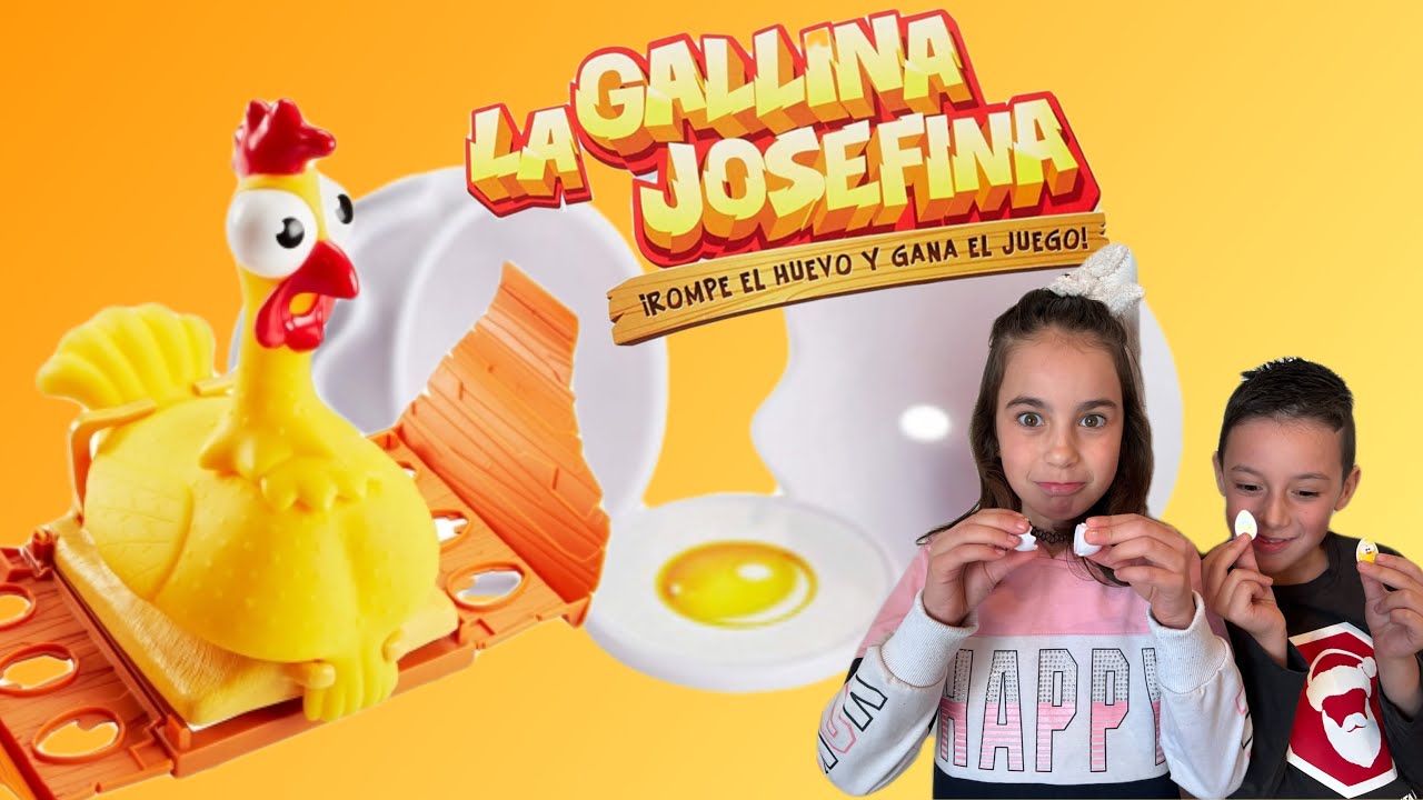 🐣🐣Jugamos a la GALLINA JOSEFINA! #gallinajosefina #mattel