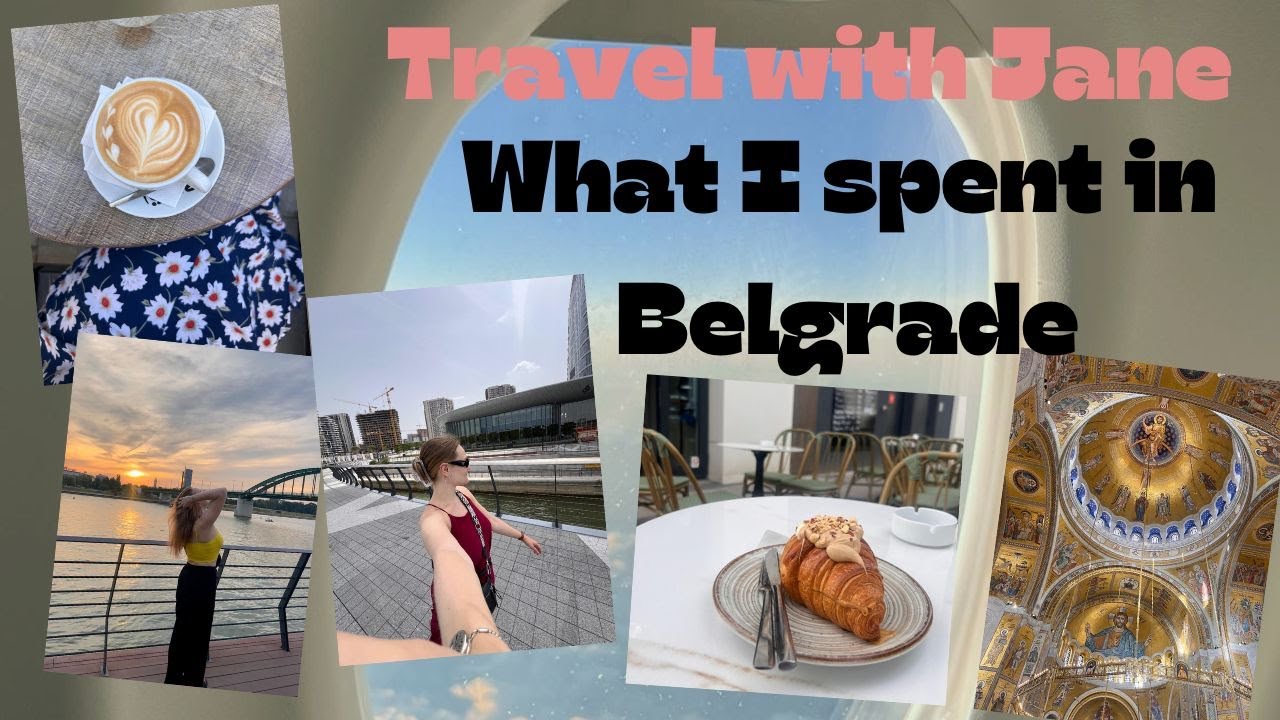 What I spent in Belgrade | travel vlog | Travel on a budget | Cash envelopes | budgetwithjane