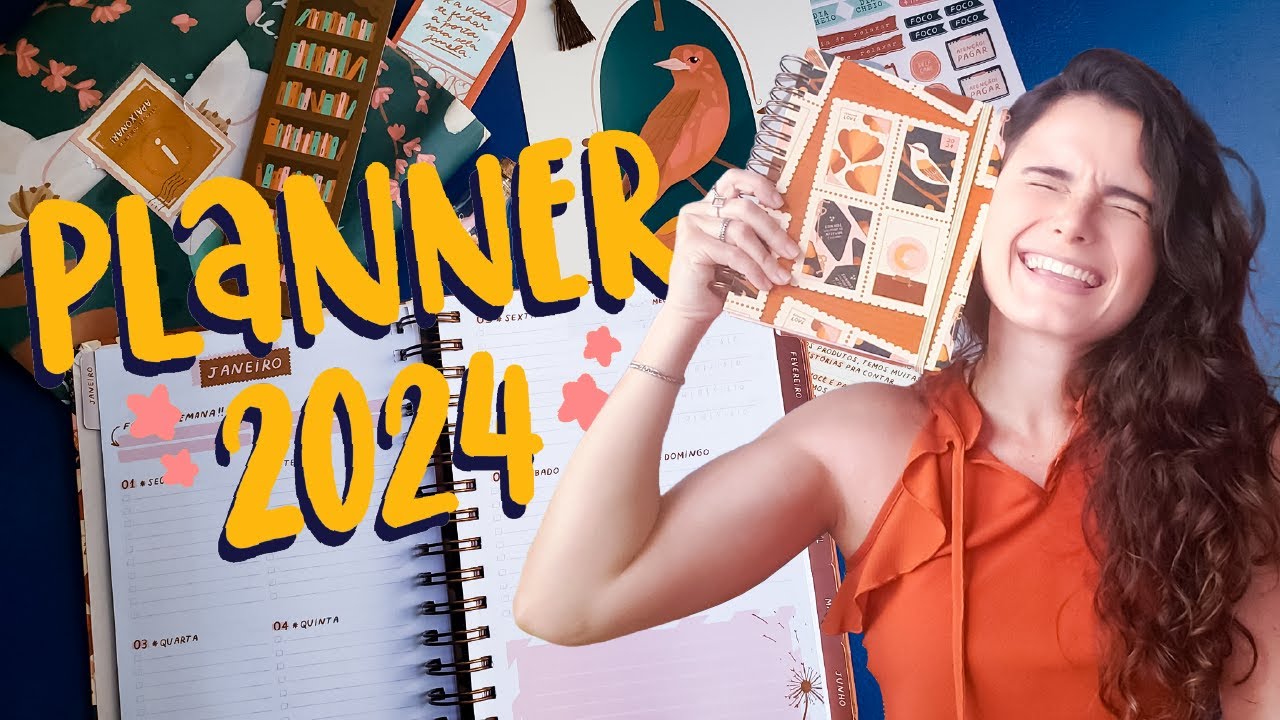 REVIEW E UNBOXING PLANNER LIV PAPELARIA 2024: Todos os detalhes e porque escolhi ele!