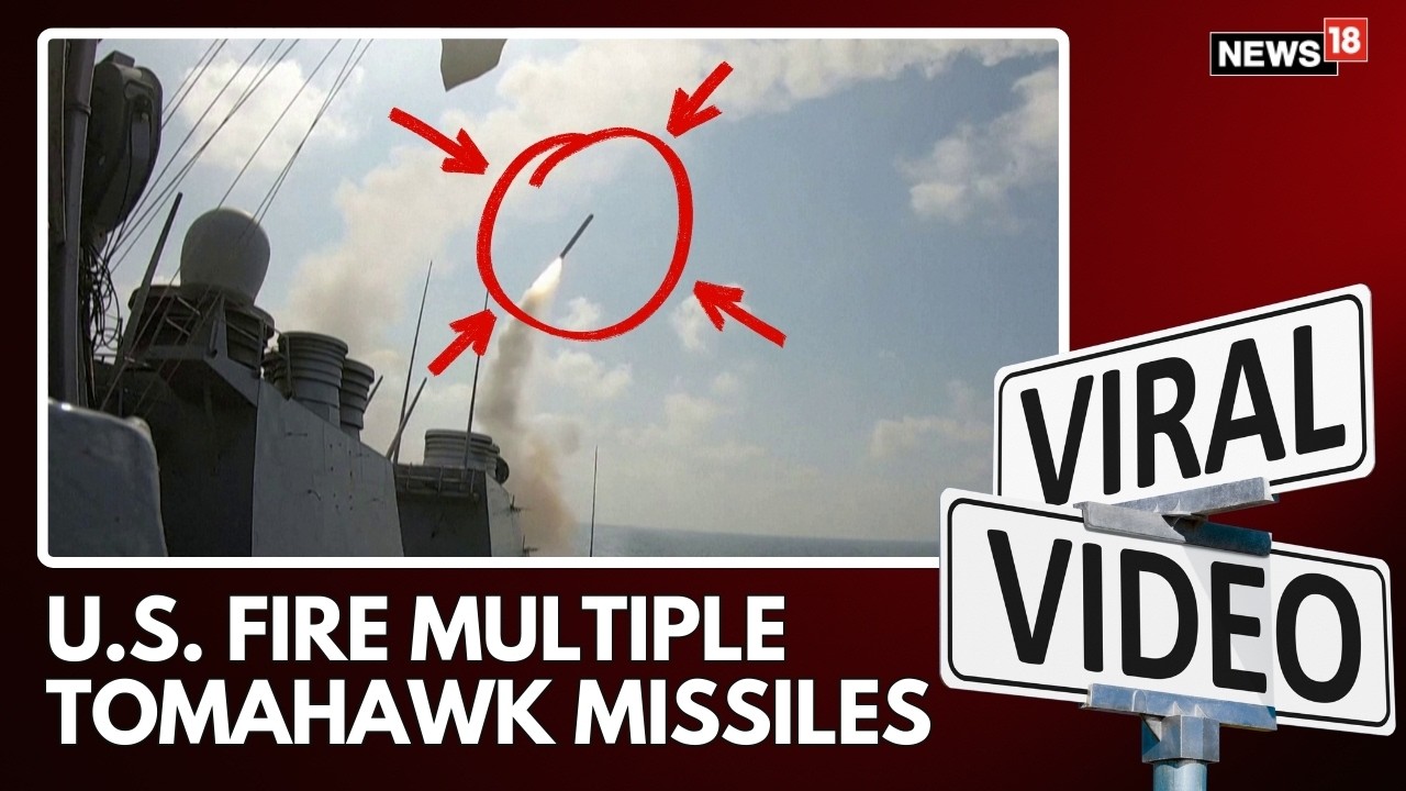 US Navy Launches Tomahawk Missiles at Iran — Major Strikes in Operation Epic Fury | News18