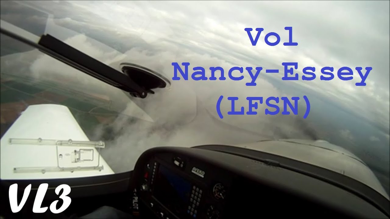 ULM VL3 - Vol Au d&eacute;part de Nancy Essey (LFSN)