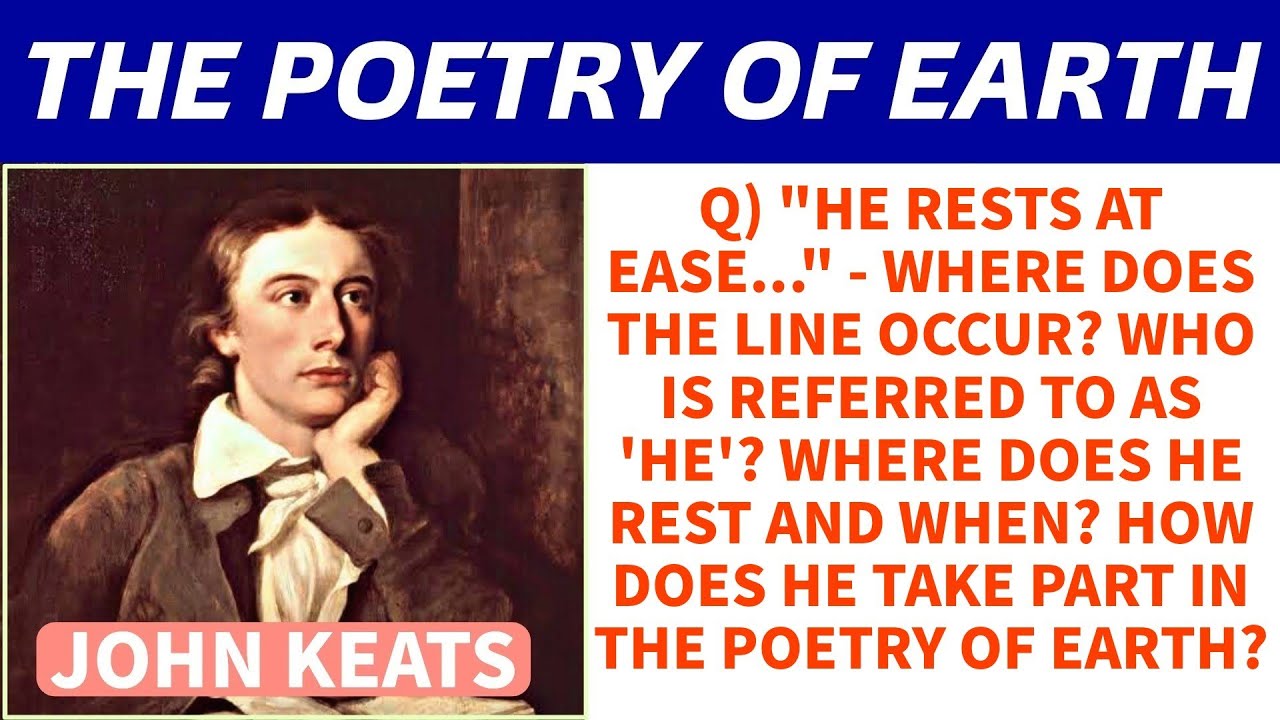 Most Important Question With Answer From The Poetry Of Earth| HS English Suggestion 2023