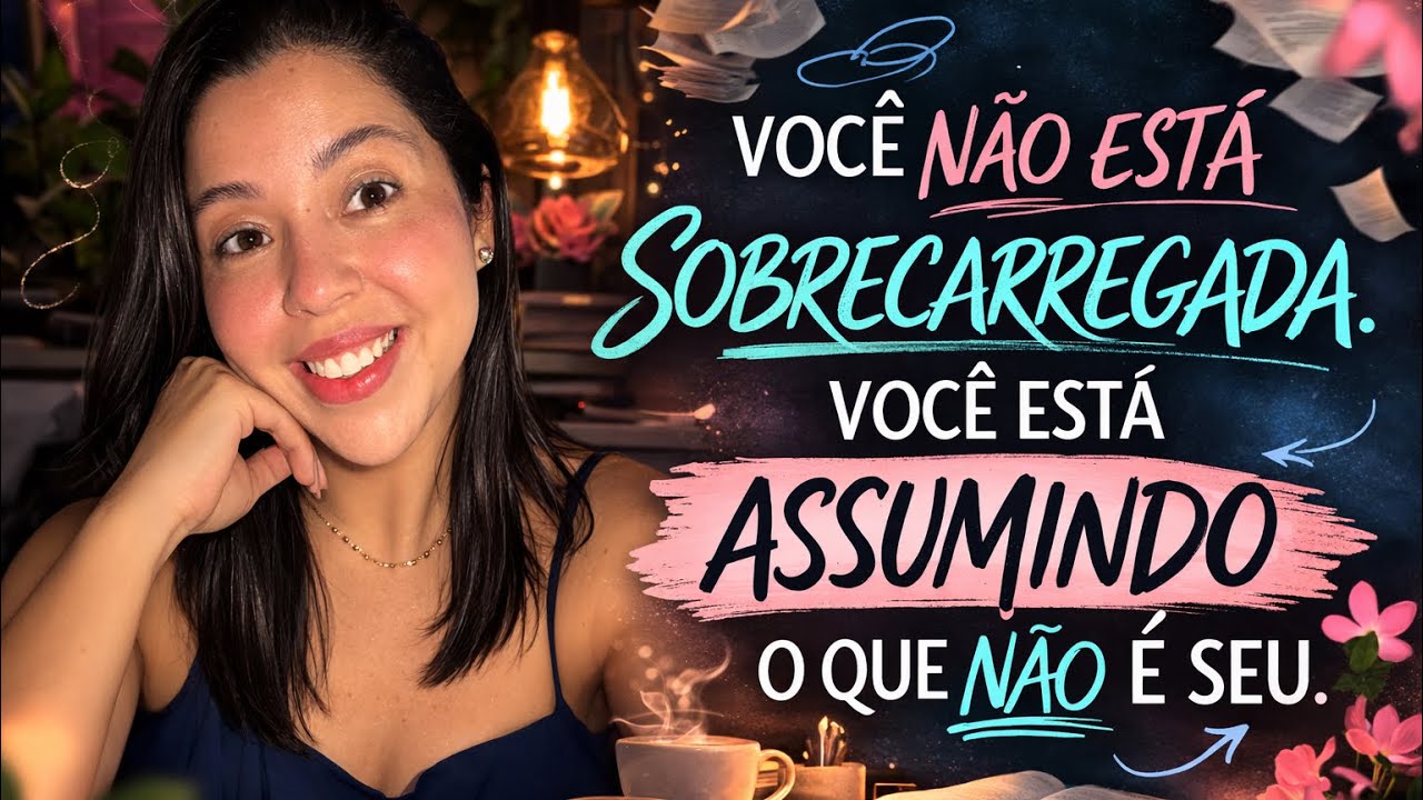 Você não está sobrecarregada — está assumindo o que não é seu