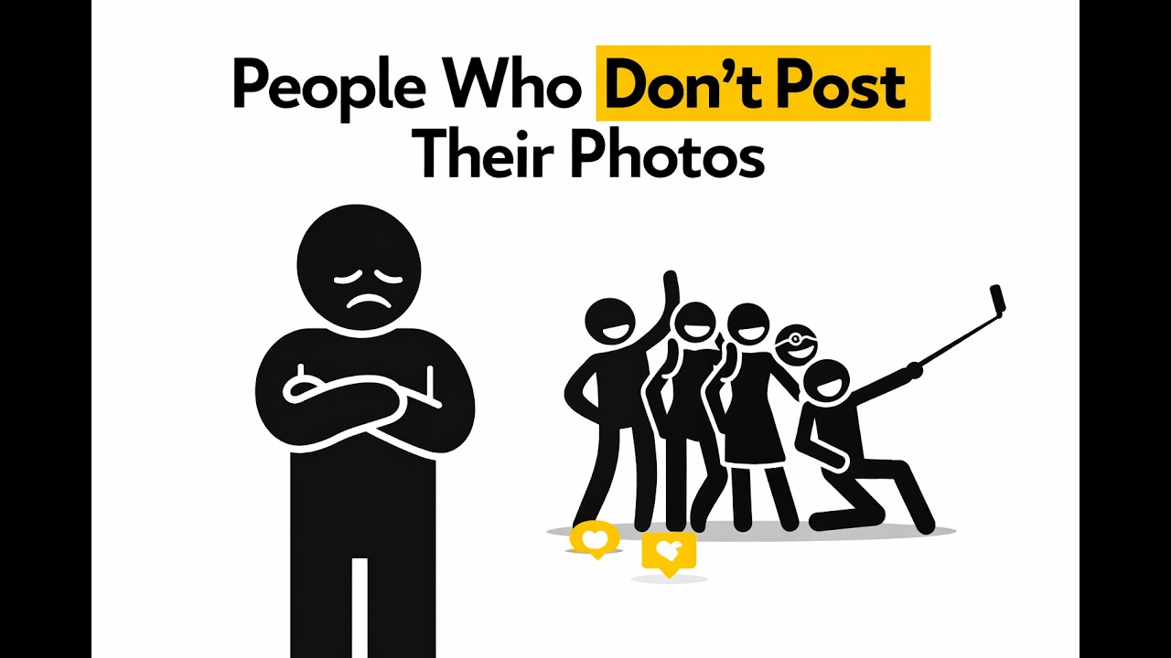 Psychology of People who don't post Their Photos online