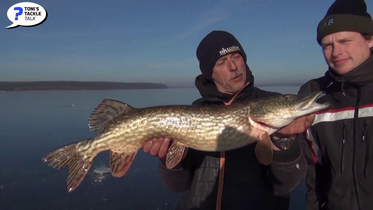 Eisangeln mit Fred Kotowski | Toni's Tackle Talk | hechtundbarsch.de