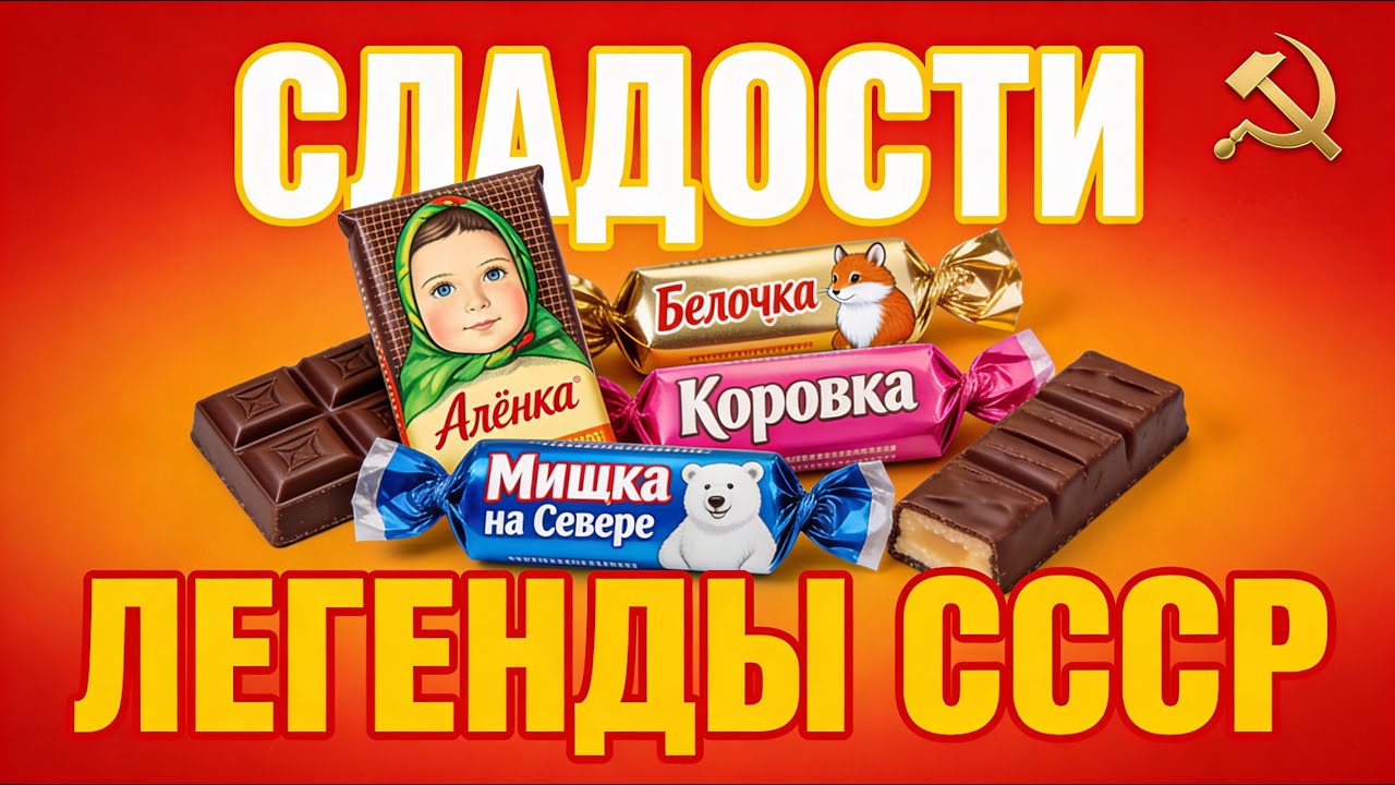 15 СЛАДОСТЕЙ СССР, КОТОРЫЕ МЫ ЛЮБИЛИ В ДЕТСТВЕ! 😍
