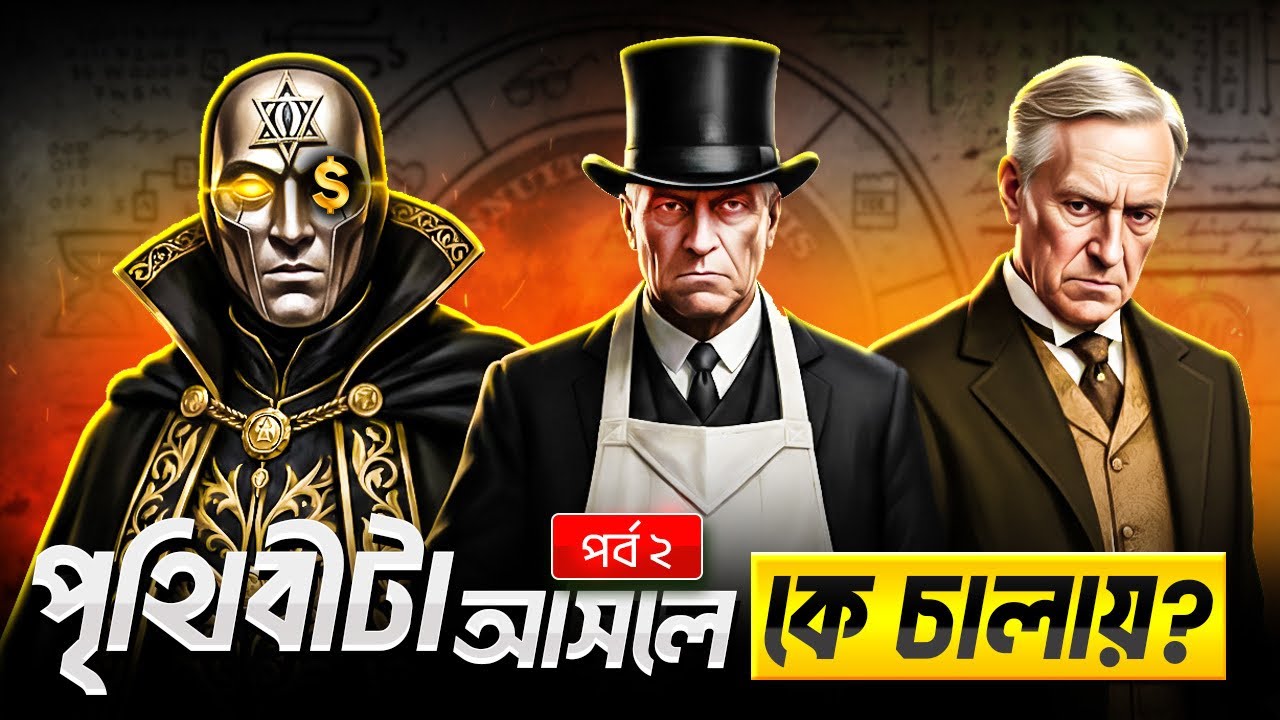 পর্ব ২ঃ পৃথিবীর নিয়ন্ত্রণ আসলে কার হাতে? এই সত্য জানলে আপনার দৃষ্টিভঙ্গি বদলে যাবে! Secret Society