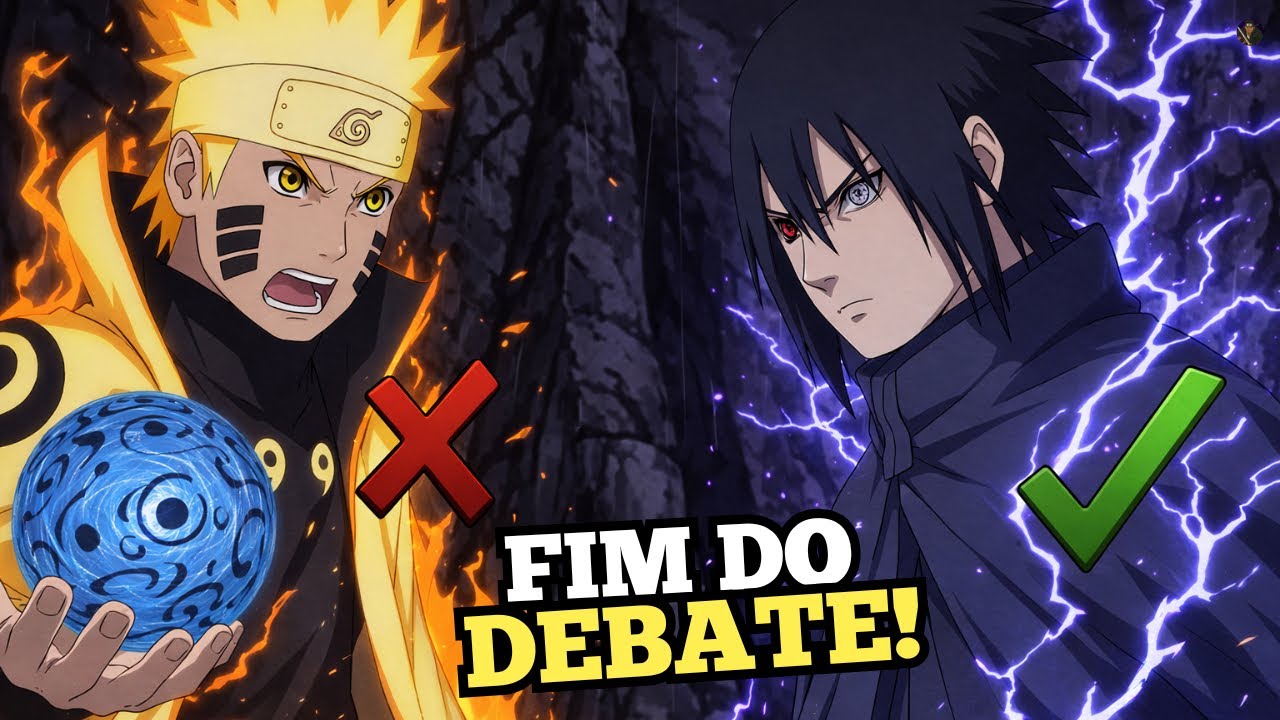 Você Está ERRADO Sobre o AUGE de Naruto e Sasuke - E Eu Vou Provar