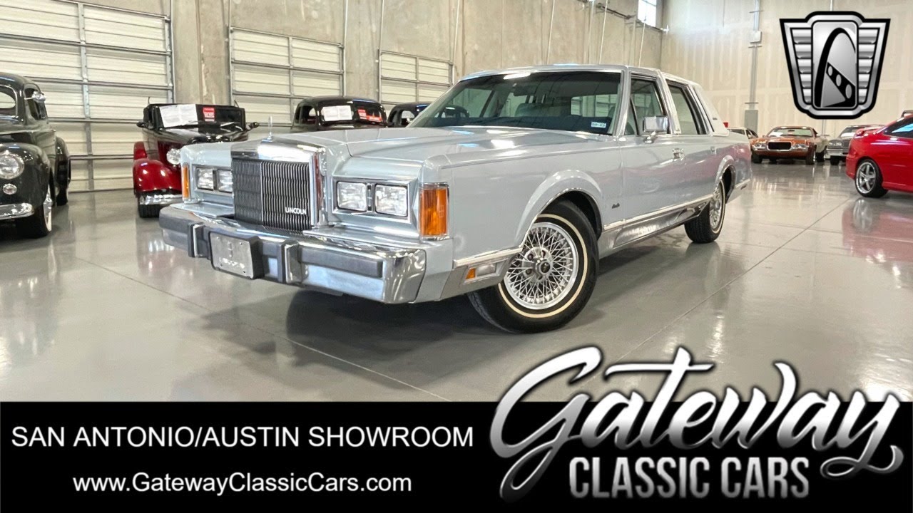 1989 Lincoln Town Car - Gateway Classic Cars - San Antonio/Austin #0515