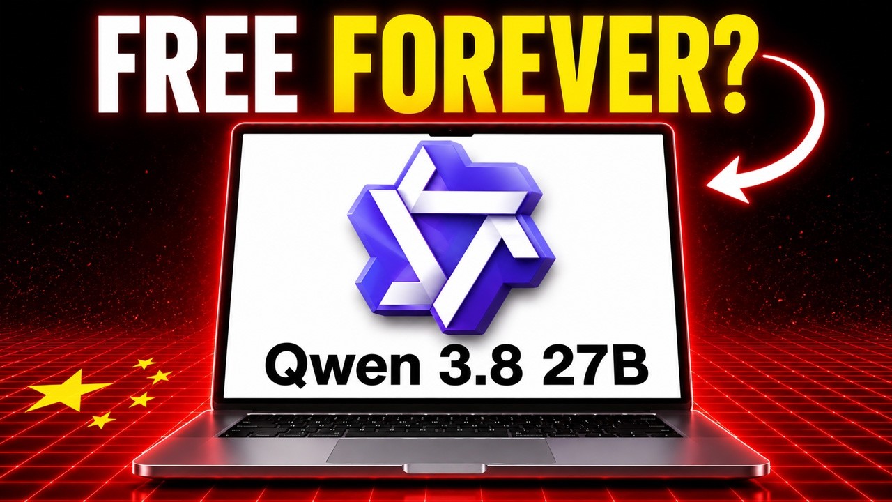 Qwen 3.8 27B: новая БЕСПЛАТНАЯ локальная ИИ-модель