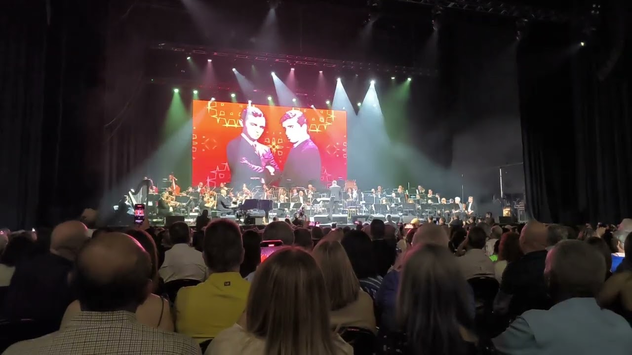 Orquesta Filarmónica de puerto rico en el concierto de Richie Ray y Bobby Cruz 