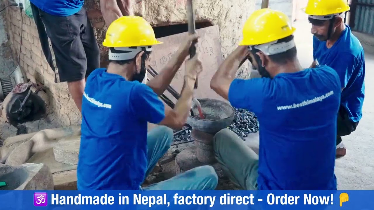 How Singing Bowls Are Made | Inside a Kathmandu Handmade Factory | Nepal&rsquo;s Top Manufacturer