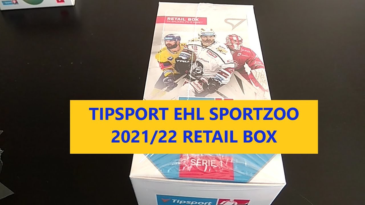 UNBOXING SPORTZOO TIPSPORT EXTRALIGA 2021/22 RETAIL BOX OPEN
