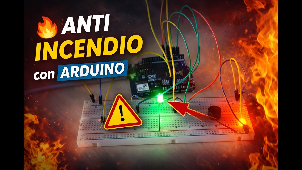 Ho creato un ALLARME ANTINCENDIO con Arduino 🚨🔥