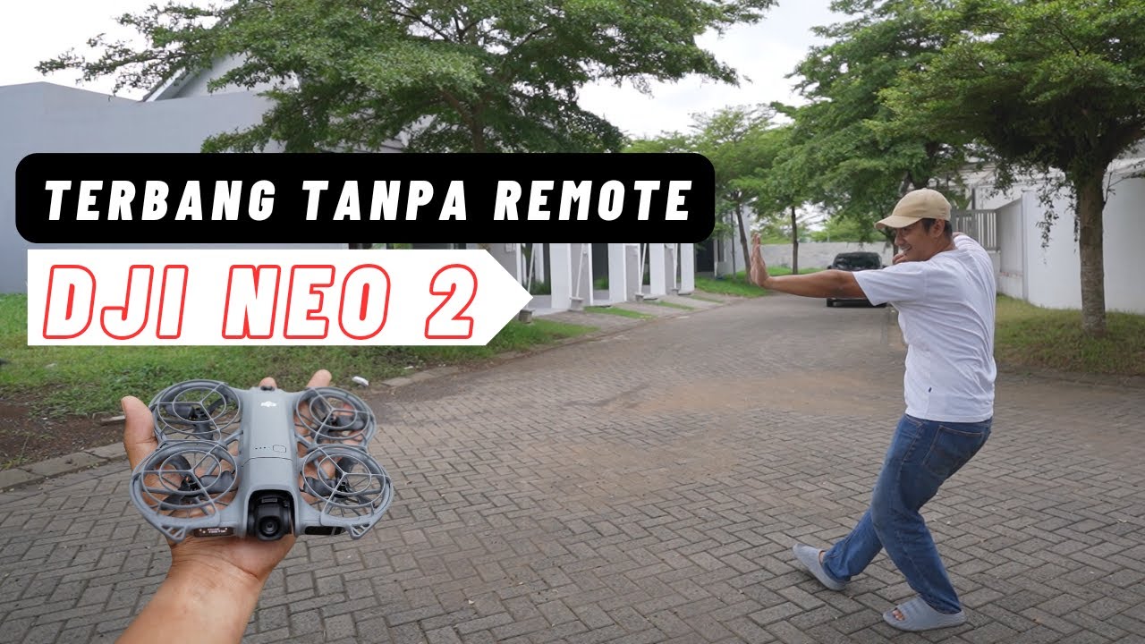 KUNGFU TAICHI MASTER DJI NEO 2 😍 Cara Nerbangkan DJI NEO 2 TANPA REMOTE !!!
