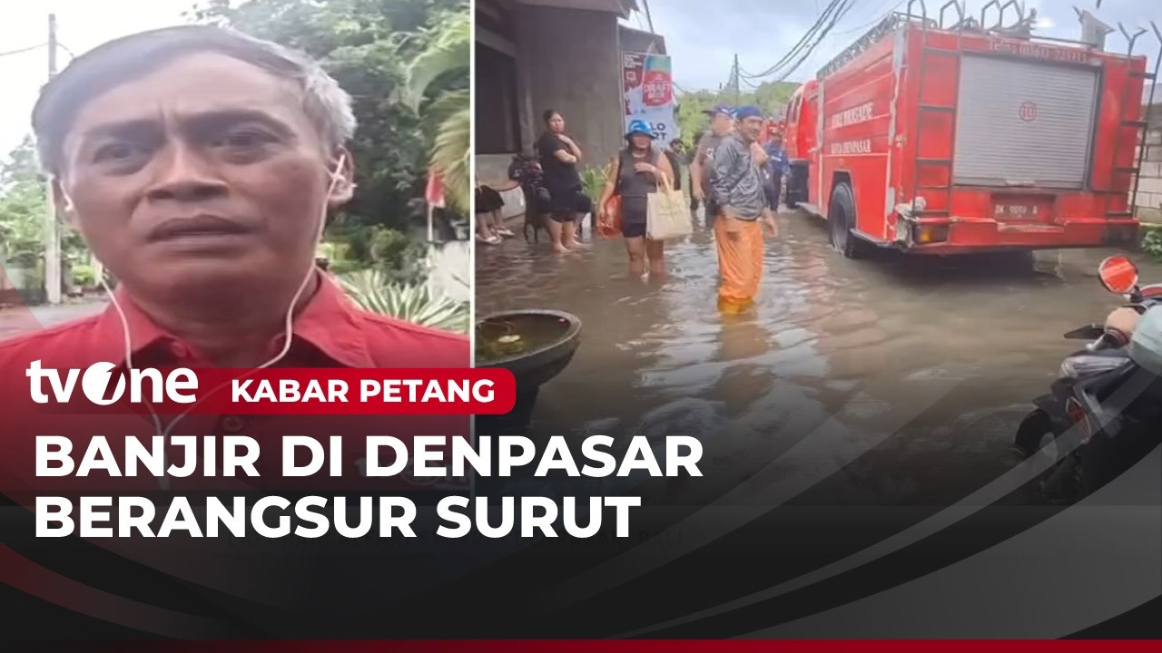 Banjir Menggenangi Wilayah Sanur | Kabar Petang