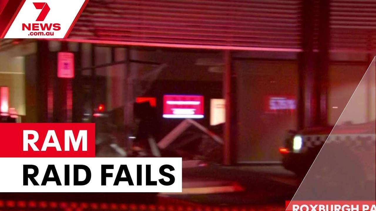 Неудачная попытка ограбления банка Westpac в Роксбург-Парке | 7NEWS