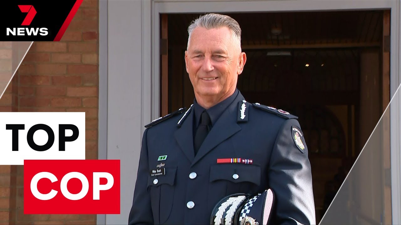 The new top cop's top priorities and how he plans to clean up Victoria | 7NEWS