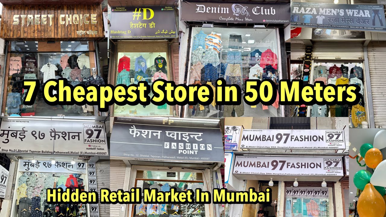 7 Cheapest Men’s Wear Shop In 50 Metres | Hidden Retail Market For Men’s Clothes |Men’s Shoes Market