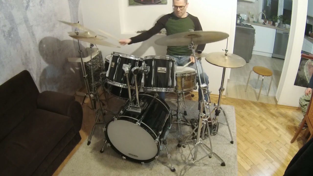 Pearl BLX drums Made in Taiwan old masters Birch drumset