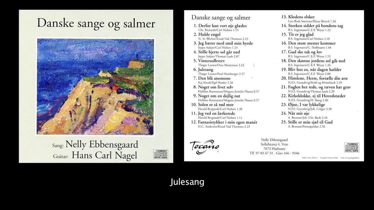 Danske sange og salmer ved Nelly Ebbensgaard