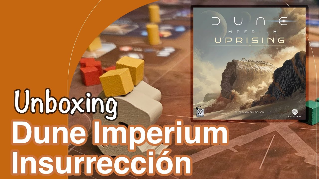 ABRIMOS Dune Imperium Insurrección (Uprising) | ¡DESCUBRE con nosotros todo lo que trae! | UNBOXING