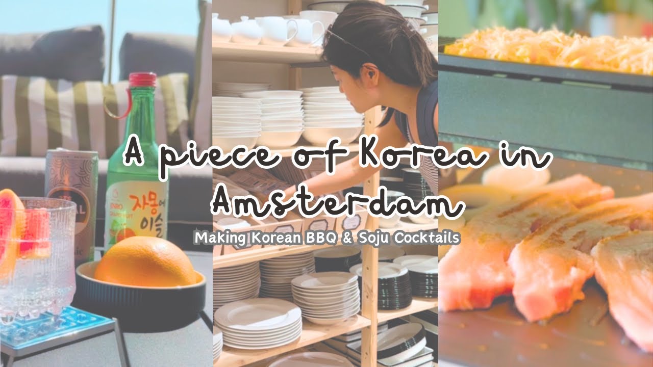 Living in Europe Vlog: Korean cooking, Scandi Home Organization